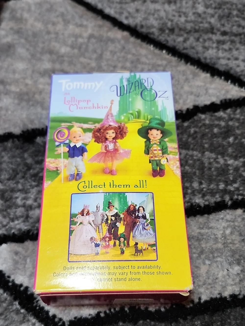 1999 MATTEL WIZARD OF OZ COLLECTOR EDITION SET-OF-3 MUNCHKIN DOLLS